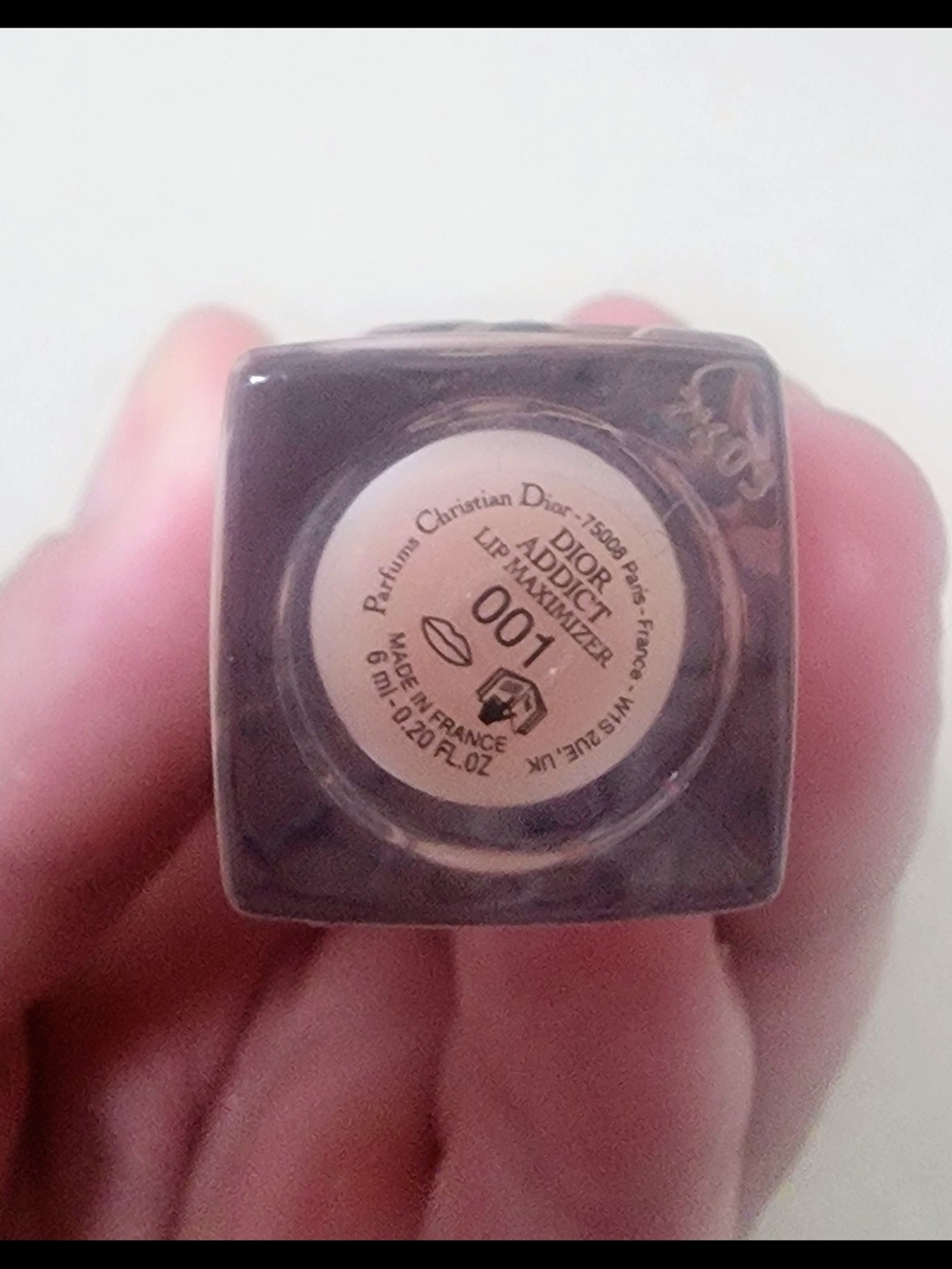 Dior Lip Maximizer Plumping Gloss — Delicate Pink - 001 - Picture 3 of 4